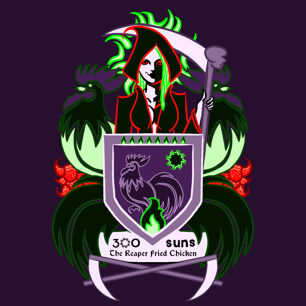 300 Suns The Reaper Fried Chicken