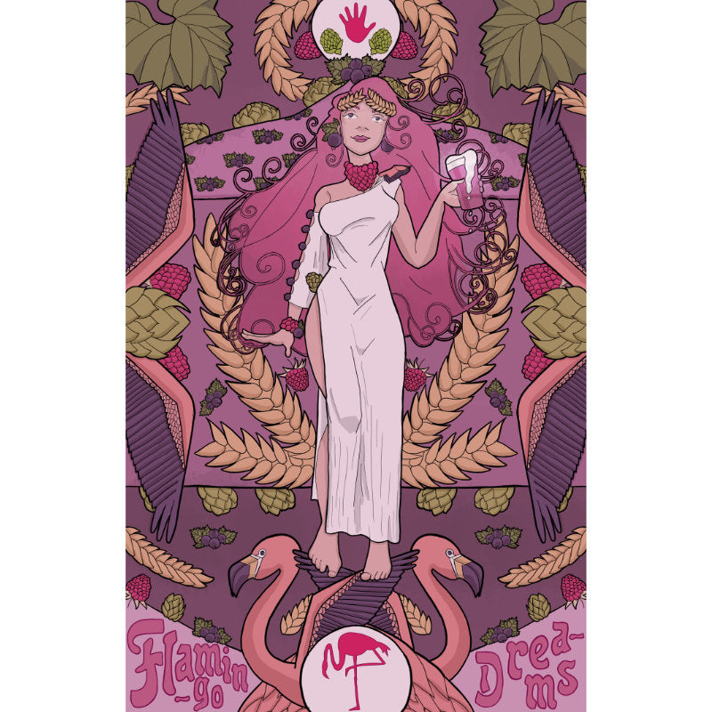 Left Hand Flamingo Dreams