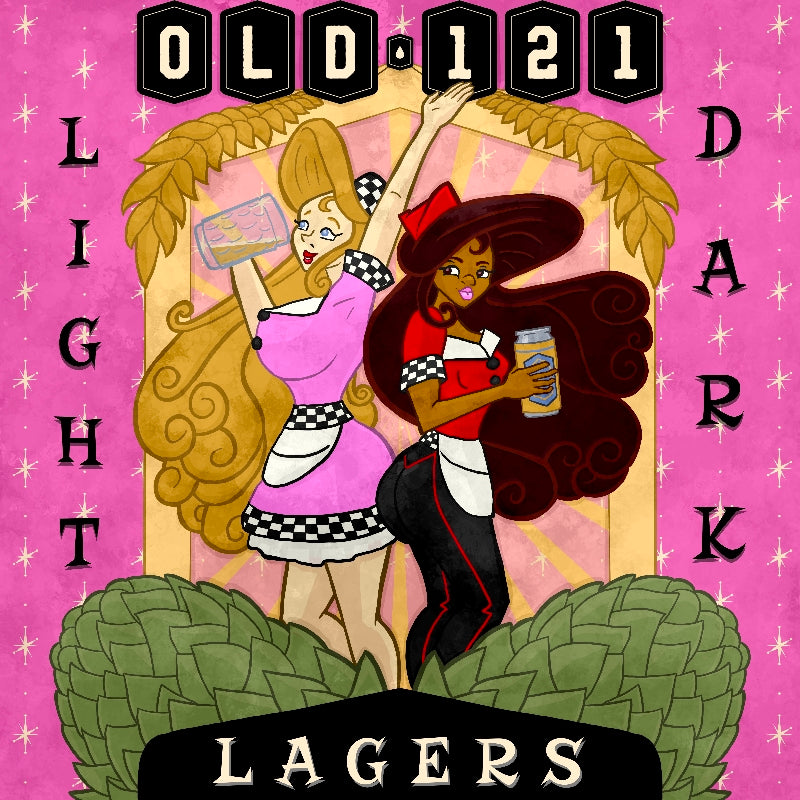 Old 121 Light & Dark Lagers